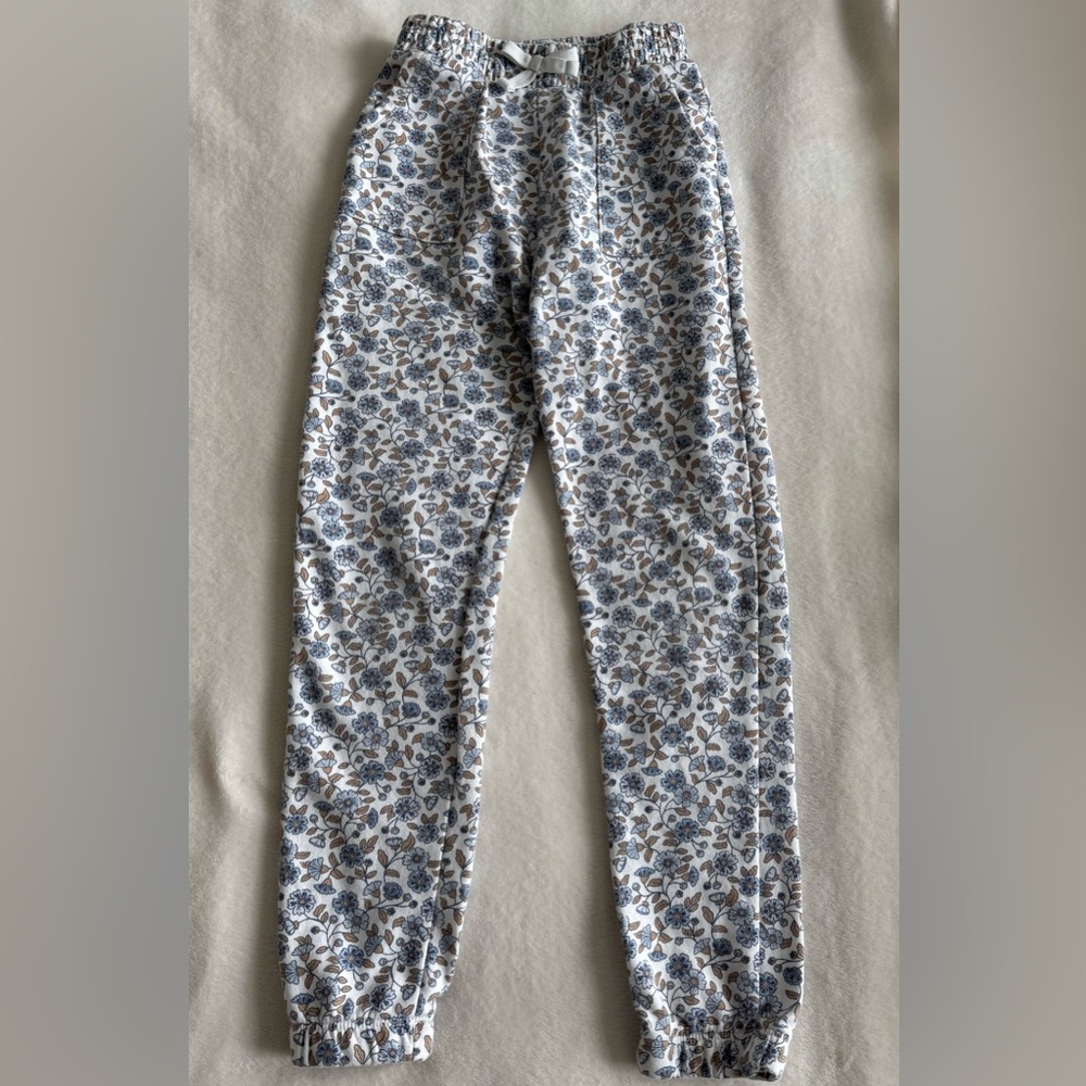 Nicole Miller Sport Kids - Blue and Brown Floral pants